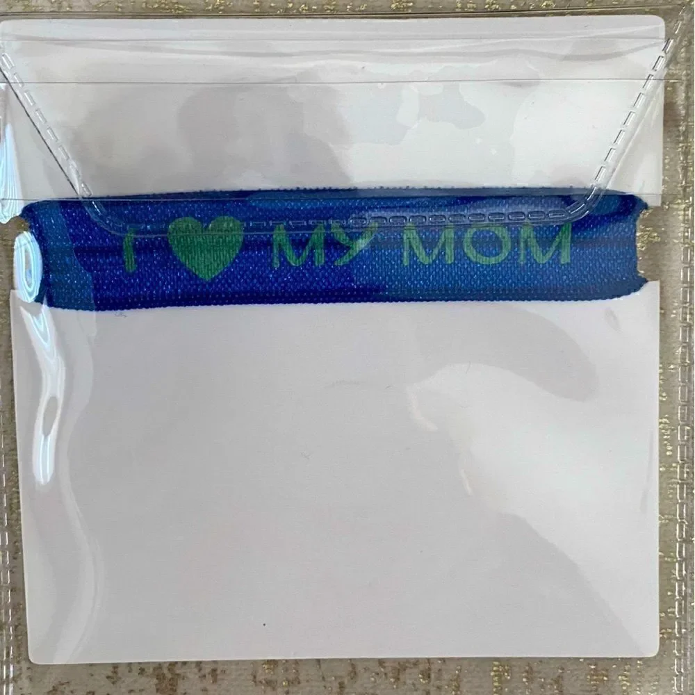 💍Rustic Cuff hair tie and/or bracelet. Sweet Mom's Love Quotes - New!
